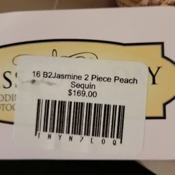 Jasmine Two Piece Sequined Dress - Picture 8 of 8